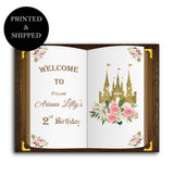 Personalized Birthday Party Sign Fairytale Birthday Sign