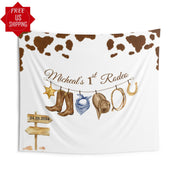 1st Birthday Banner Wild West Decoration