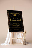 Doctor of Physical Therapy Graduation Foamboard Sign PT Grad Poster Dr of Physical Therapy Welcome Decor New Therapist Graduate 2024 2025