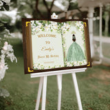 Sweet 16 Decor 15th Anos Birthday Foamboard Once Upon a Time Fairytale Poster