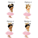 Printed Princess Welcome Sign Baby Shower Carriage Sign Little Princess on the way Foamboard Tiara Crown Poster Book Entrance Sign