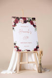 Printed Yard Sign Womens Girls Party Poster 30th Birthday