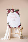 Printed Yard Sign Womens Girls Party Poster 30th Birthday