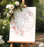 Printed Bride to Be Welcome Sign Bridal Shower Foamboard