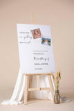 These Kids are Getting Married, Wedding Welcome Sign, Engagement Foamboard, Minimalist Entrance Poster Paper, Wedding Reception Decor