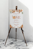 First Birthday Welcome Sign Autumn Gender Neutral Party Decor Boho Rustic Little Pumpkin Foamboard Fall One 1st Birthday Poster