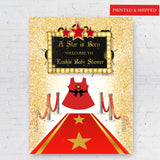 Baby Sprinkle Poster Movie Star Baby Shower Premiere Entrance Sign