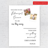 ANY COLOR Kids Getting Married Poster The Night Day Before  Wedding Eve