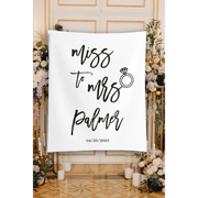 Bride to Be Engagement Ring Backdrop - iJay Backdrops