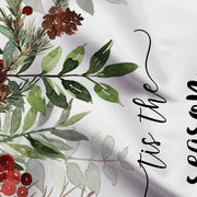 Red Christmas Bridal Shower Backdrop - iJay Backdrops
