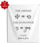 Wedding Bar sign Backdrop - iJay Backdrops