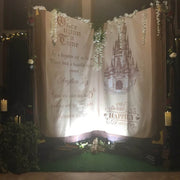 Royal Birthday Backdrop, Castle Backdrop - iJay Backdrops