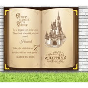 Royal Birthday Backdrop, Castle Backdrop - iJay Backdrops