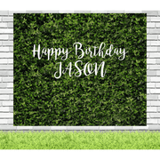 Grass Wall Baby Shower Backdrop - iJay Backdrops
