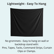 Blue and Gold Graduation Backdrop - iJay Backdrops