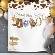 Cowboy Baby Shower Backdrop - iJay Backdrops