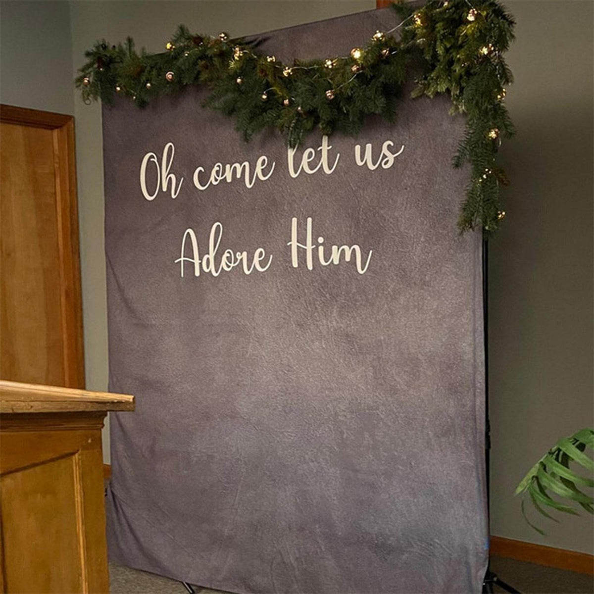 Personalized Chalkboard, Blackboard Backdrop - iJay Backdrops