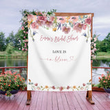 Love in Bloom Bridal Shower Backdrop