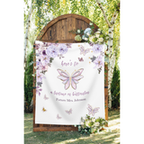 Butterfly Bridal Shower Backdrop, Lifetime of Butterflies