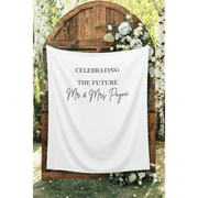 Engagement Script Wedding Backdrop - iJay Backdrops
