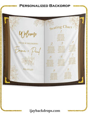 Large Seating Chart Backdrop - iJay Backdrops
