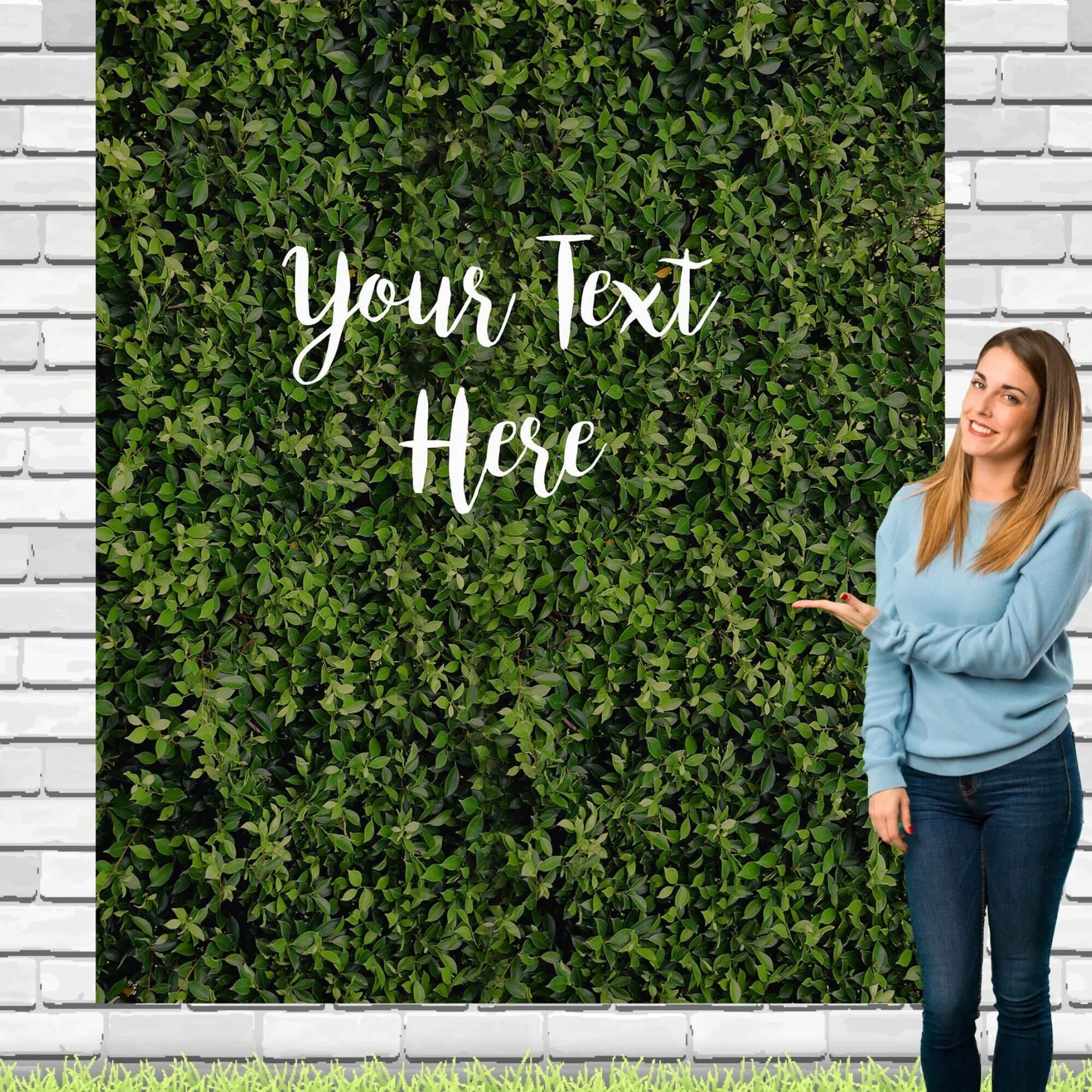 Custom Grass Backdrop | Grass Wall Decor Ideas – iJay Backdrops