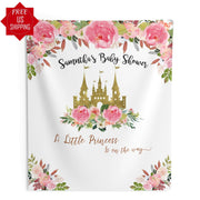 Princess Backdrop for Baby Shower - iJay Backdrops