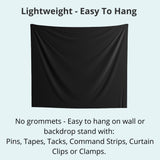 Custom printed Backdrop banner / Custom Personalized Wedding Tapestry - Get A Preview iJay Backdrops 