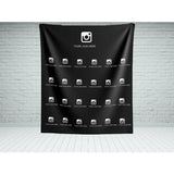 Custom Step and Repeat Logo Beauty or Business Photo booth Backdrop Banner iJay Backdrops 