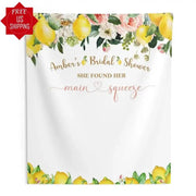 Lemon Bridal Shower Backdrop - iJay Backdrops