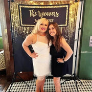 Black and Gold Glitter Photo Backdrop - iJay Backdrops