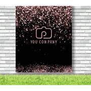 Custom Logo backdrop, Rose Gold - iJay Backdrops