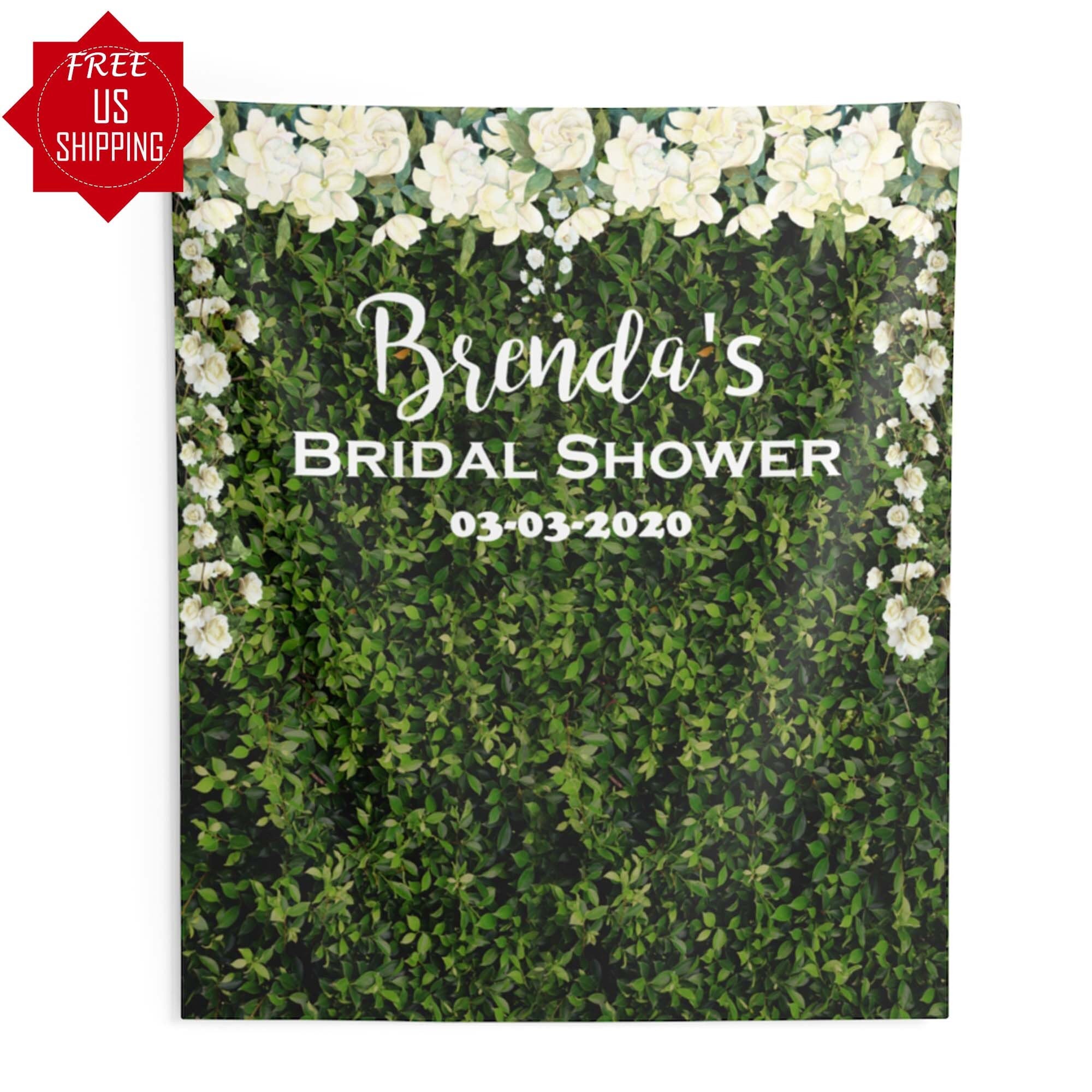 Artificial Grass Backdrop with Flowers Print