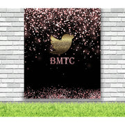 Custom Logo backdrop, Rose Gold - iJay Backdrops