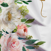 Sweet Baby Girl Floral Baby Shower Backdrop - iJay Backdrops