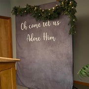 Custom Chalkboard Party Backdrop - iJay Backdrops