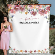 Wildflower Bridal Shower Backdrop - iJay Backdrops