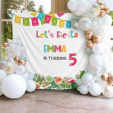 Fiesta Birthday Backdrop