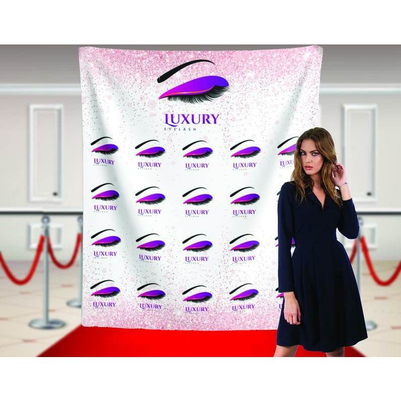 Business Logo Backdrop - iJay Backdrops
