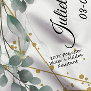 Greenery Baby Shower Backdrop - iJay Backdrops