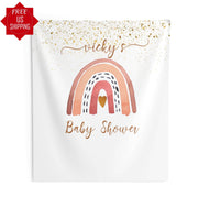 Rainbow Baby Shower Backdrop - iJay Backdrops