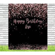 Rose Gold Glitter Backdrop - iJay Backdrops