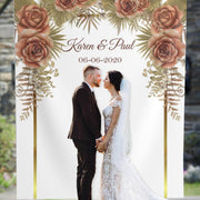 Boho Arch Wedding Photo Backdrop - iJay Backdrops
