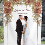 Boho Arch Wedding Photo Backdrop